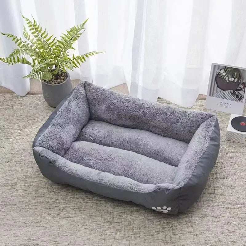 Universal Soft PP Cotton Pet Bed Mat Warm Comfortable Nest for Cats and Dogs Waterproof - Nekoby Universal Soft PP Cotton Pet Bed Mat Warm Comfortable Nest for Cats and Dogs Waterproof 60x45cm / Grey