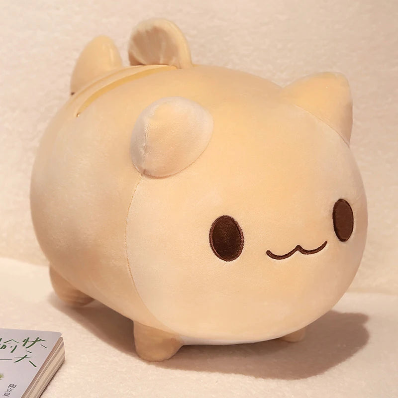 Cat Plush Toy Kawaii Stuffed - Nekoby Cat Plush Toy Kawaii Stuffed brown / 25x30cm