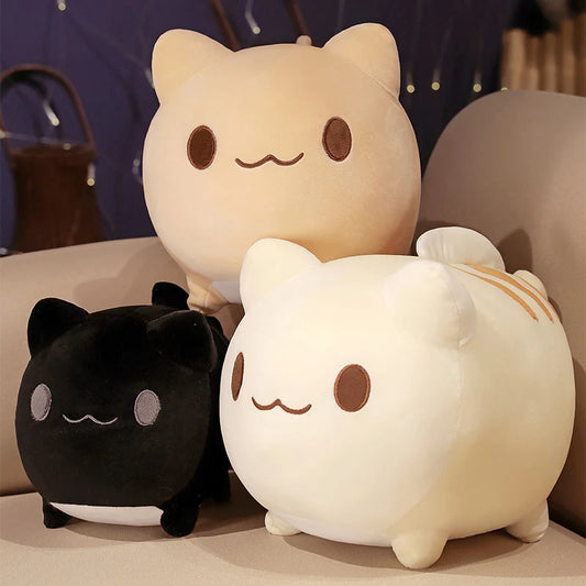 Cat Plush Toy Kawaii Stuffed - Nekoby Cat Plush Toy Kawaii Stuffed