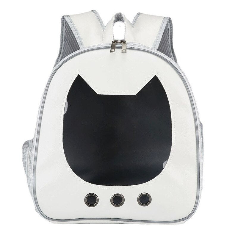 Convenient Outdoor Backpack for Cats and Small Dogs - Transparent Window and Breathable Design for Stress-Free Travel - Nekoby Convenient Outdoor Backpack for Cats and Small Dogs - Transparent Window and Breathable Design for Stress-Free Travel White||14