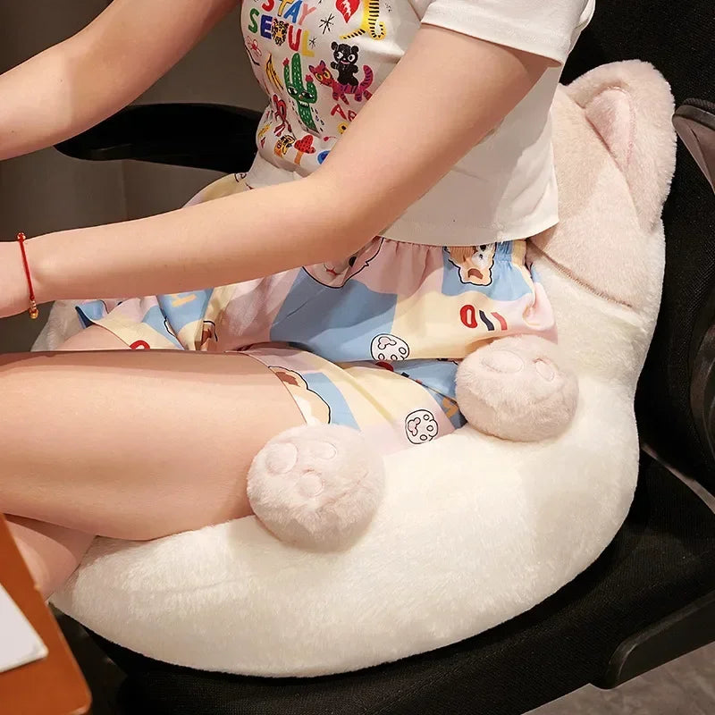 Cartoon Cute Hugging Cat Cushion Floor Lazy Sofa Household Thickened Tatami - Nekoby Cartoon Cute Hugging Cat Cushion Floor Lazy Sofa Household Thickened Tatami