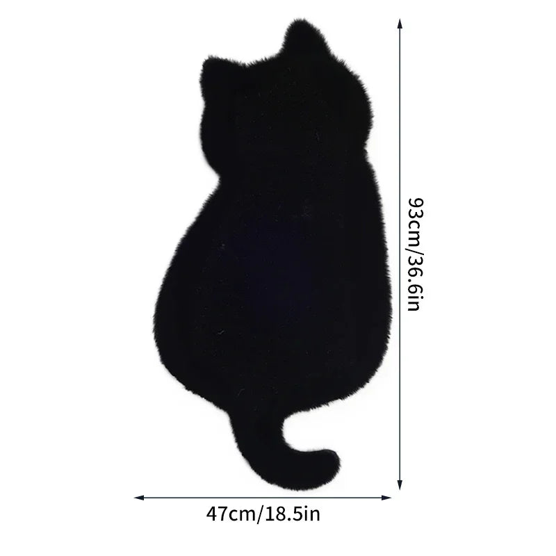 Add a Dash of Kitty Comedy to Your Home with this Cat Plush Carpet - Shaggy, Solid Bedroom Mat for Laughs and Comfort - Nekoby Add a Dash of Kitty Comedy to Your Home with this Cat Plush Carpet - Shaggy, Solid Bedroom Mat for Laughs and Comfort