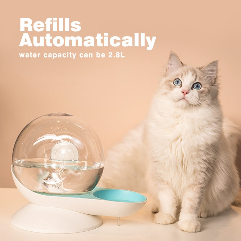 snails water cat fountain - Nekoby snails water cat fountain