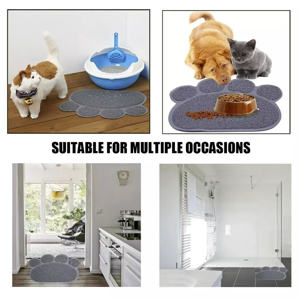 Waterproof Mat Pet Cat Litter Double Layer Litter Cat Bed Pads Trapping Pets Litter Box Mat Pet Product Bed For Cats Accessories - Nekoby Waterproof Mat Pet Cat Litter Double Layer Litter Cat Bed Pads Trapping Pets Litter Box Mat Pet Product Bed For Cats Accessories