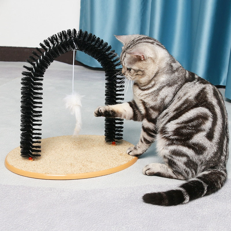 Self Grooming Cat Brush Toy - Nekoby Self Grooming Cat Brush Toy