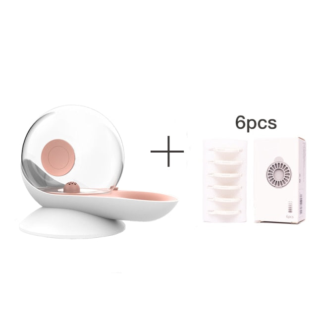 snails water cat fountain - Nekoby snails water cat fountain Pink set
