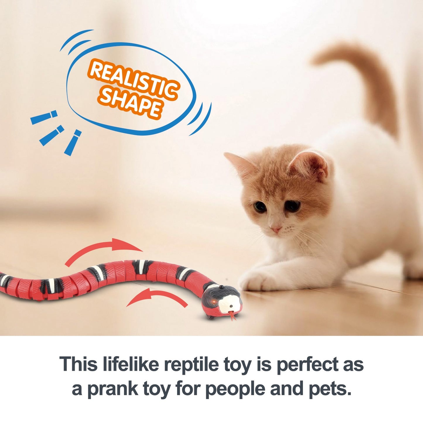 Automatic Snake Cat toy - Nekoby Automatic Snake Cat toy