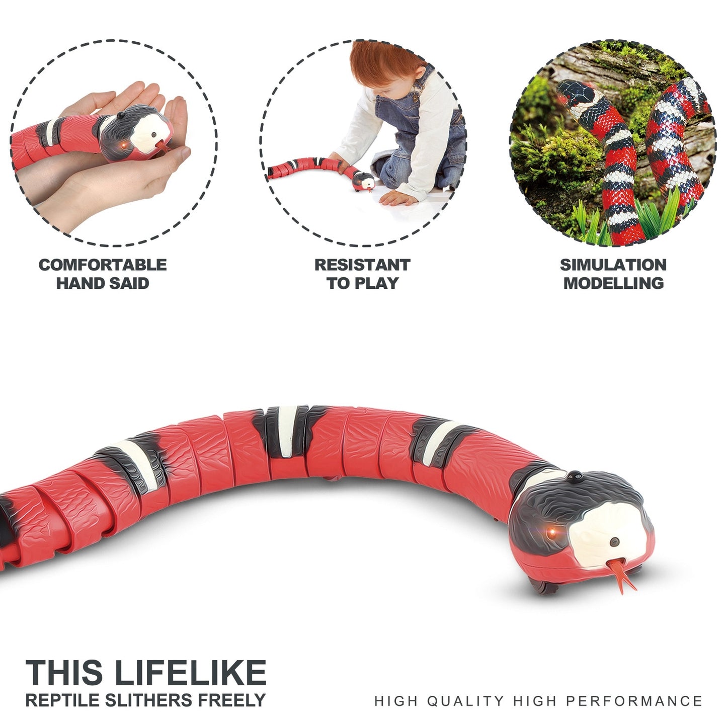 Automatic Snake Cat toy - Nekoby Automatic Snake Cat toy