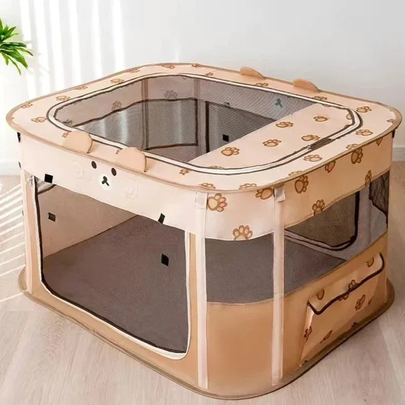 Cat House Delivery Room Puppy Kitten House Sweet Cozy Sweet Cat Bed Comfortable Cats Tent Folding for Dog Cats Supplies - Nekoby Cat House Delivery Room Puppy Kitten House Sweet Cozy Sweet Cat Bed Comfortable Cats Tent Folding for Dog Cats Supplies Bear / M-70x55x45cm