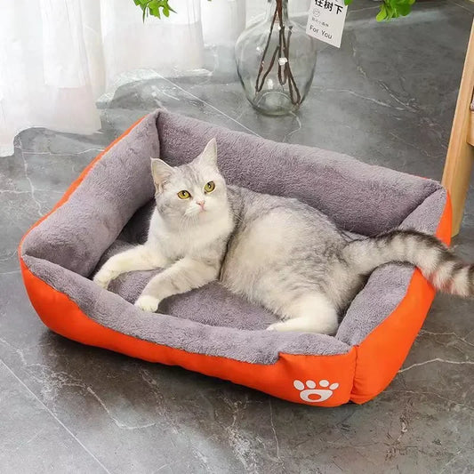 Universal Soft PP Cotton Pet Bed Mat Warm Comfortable Nest for Cats and Dogs Waterproof - Nekoby Universal Soft PP Cotton Pet Bed Mat Warm Comfortable Nest for Cats and Dogs Waterproof