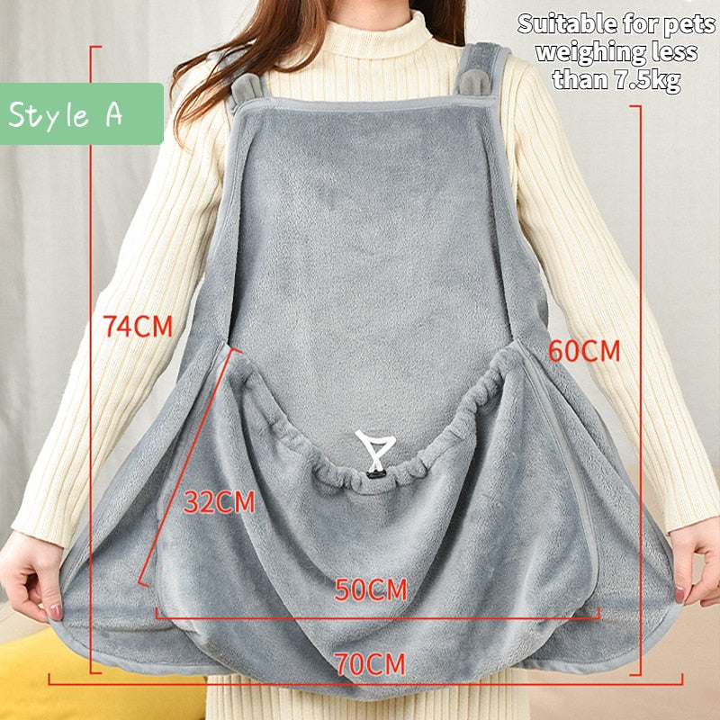 Cat Carrier Apron Outdoor - Nekoby Cat Carrier Apron Outdoor