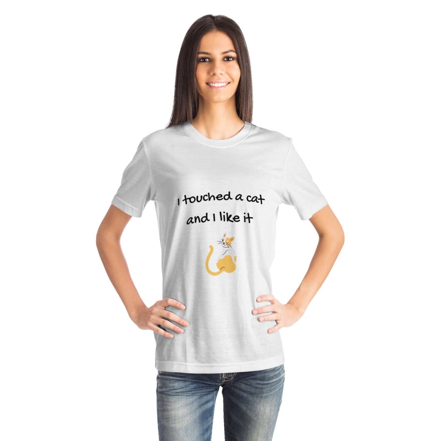 I touch a cat and I like it - T-shirt - Nekoby I touch a cat and I like it - T-shirt