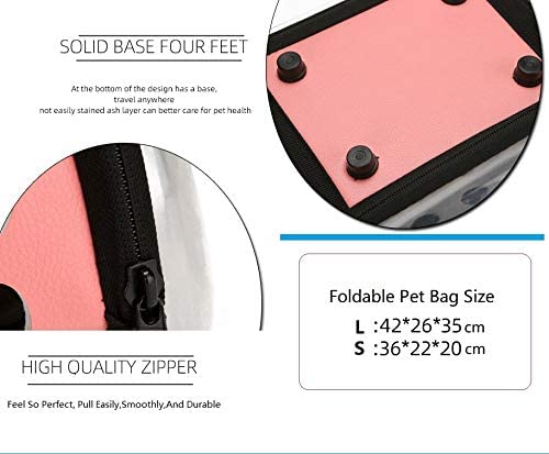 Pet Tote transparent carrier (Airline Approved design) - Nekoby Pet Tote transparent carrier (Airline Approved design)