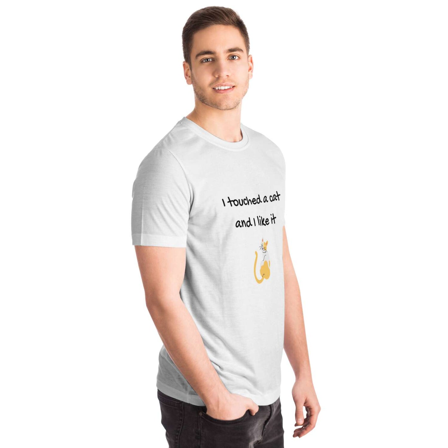 I touch a cat and I like it - T-shirt - Nekoby I touch a cat and I like it - T-shirt