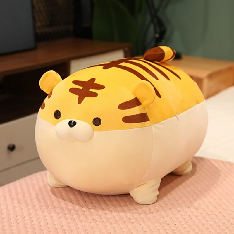 Kids' Favorite Fatty Tiger Cat Plush Doll - A Snuggly and Cuddly Friend for Endless Fun and Comfort - Nekoby Kids' Favorite Fatty Tiger Cat Plush Doll - A Snuggly and Cuddly Friend for Endless Fun and Comfort Orange tiger||14 / 35-40cm||152