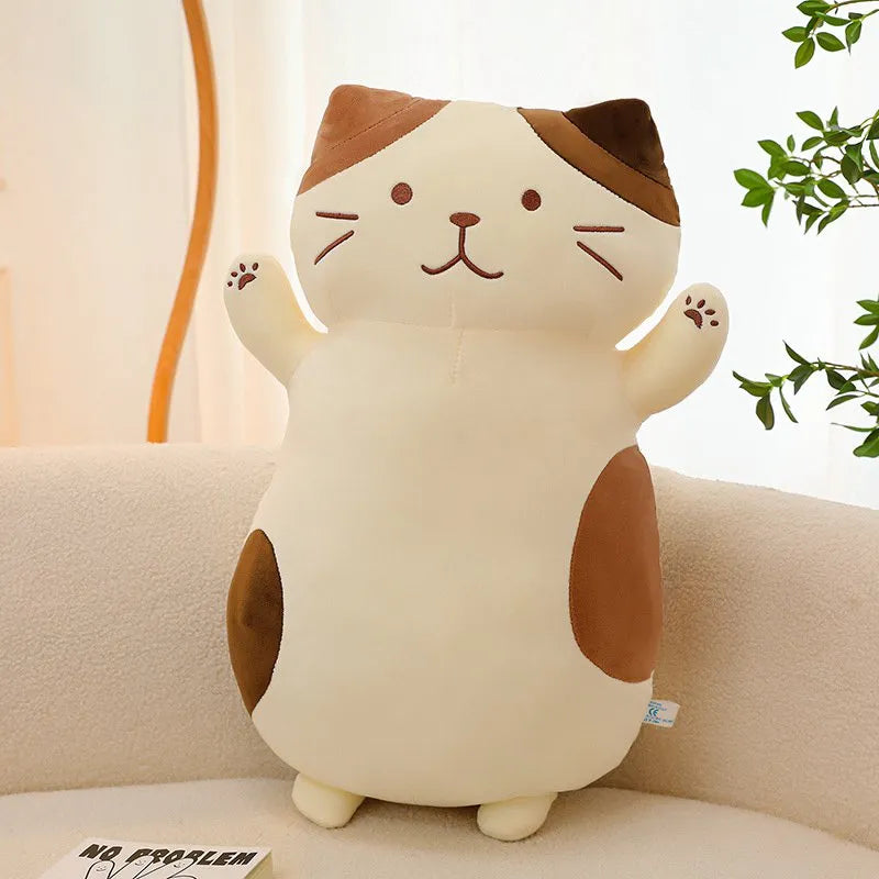 Soft and Squishy Kawaii Cat Plush Toy for Ultimate Cuddles - Perfect Birthday Gift for Kids and Cat Lovers - Nekoby Soft and Squishy Kawaii Cat Plush Toy for Ultimate Cuddles - Perfect Birthday Gift for Kids and Cat Lovers 85cm||152