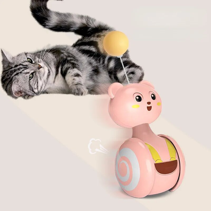 Interactive Smart Ball Toy for Cats - Keep Your Feline Friend Engaged and Entertained with this Automatic Tumbler Cat Toy - Nekoby Interactive Smart Ball Toy for Cats - Keep Your Feline Friend Engaged and Entertained with this Automatic Tumbler Cat Toy