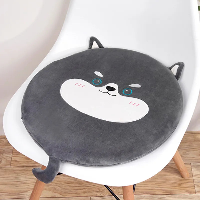 Enhance Your Seating with the Perfect Blend of Comfort and Whimsy - Cartoon Animal Chair Cushion Made of Crystal Velvet and Memory Foam - Nekoby Enhance Your Seating with the Perfect Blend of Comfort and Whimsy - Cartoon Animal Chair Cushion Made of Crystal Velvet and Memory Foam 6||14 / 40x40x4.5cm||183
