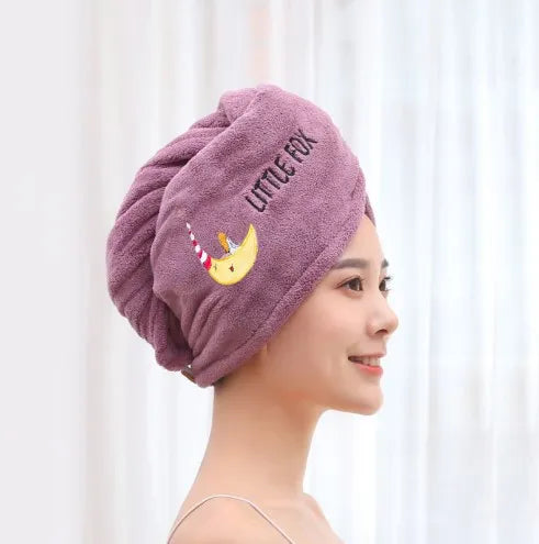 Efficient and Adorable Cat Hair Towel: The Quickest Way to Dry Your Long Hair with a Humorous Twist! - Nekoby Efficient and Adorable Cat Hair Towel: The Quickest Way to Dry Your Long Hair with a Humorous Twist! purple||14 / 65X25cm||5