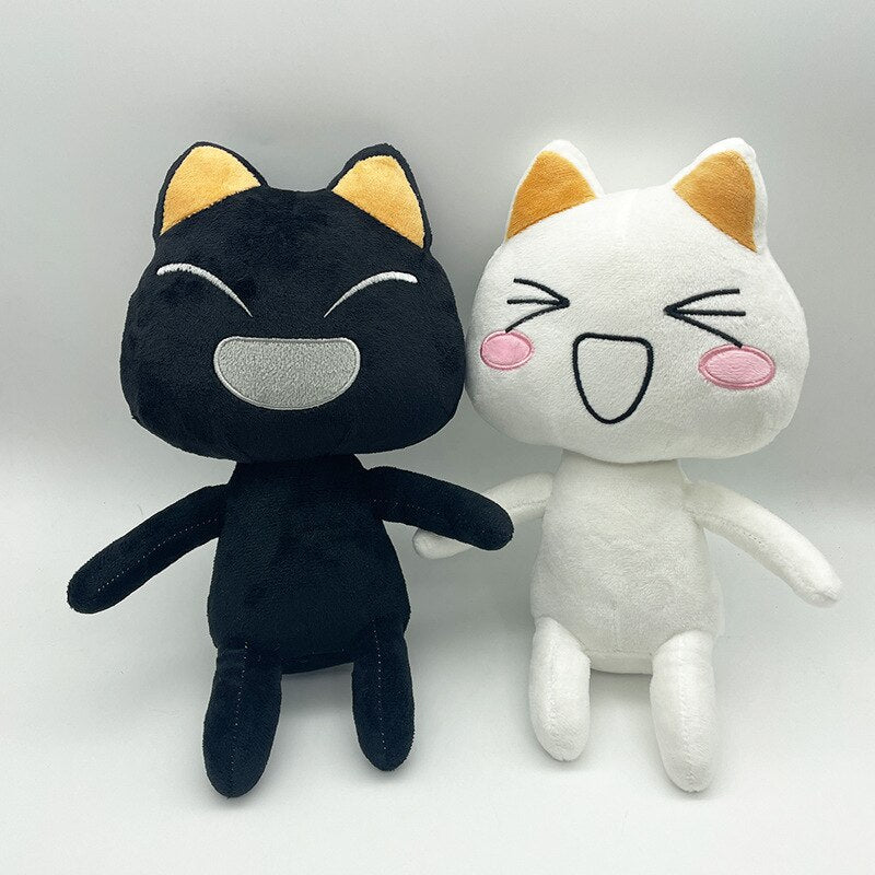 Irresistibly Cute Toro Inoue Plush Toy: Anime Cartoon Cat Doll Ideal for Room Decor and Memorable Gifts - Nekoby Irresistibly Cute Toro Inoue Plush Toy: Anime Cartoon Cat Doll Ideal for Room Decor and Memorable Gifts 2 Pc||14 / 26cm-30cm||152