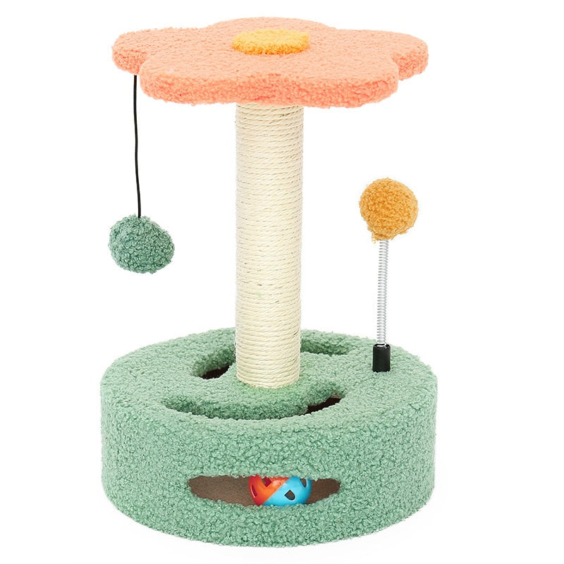 Multi-Functional Deluxe Cat Tree: Your Feline's Ultimate Playground with Scratcher and Interactive Toys - Nekoby Multi-Functional Deluxe Cat Tree: Your Feline's Ultimate Playground with Scratcher and Interactive Toys