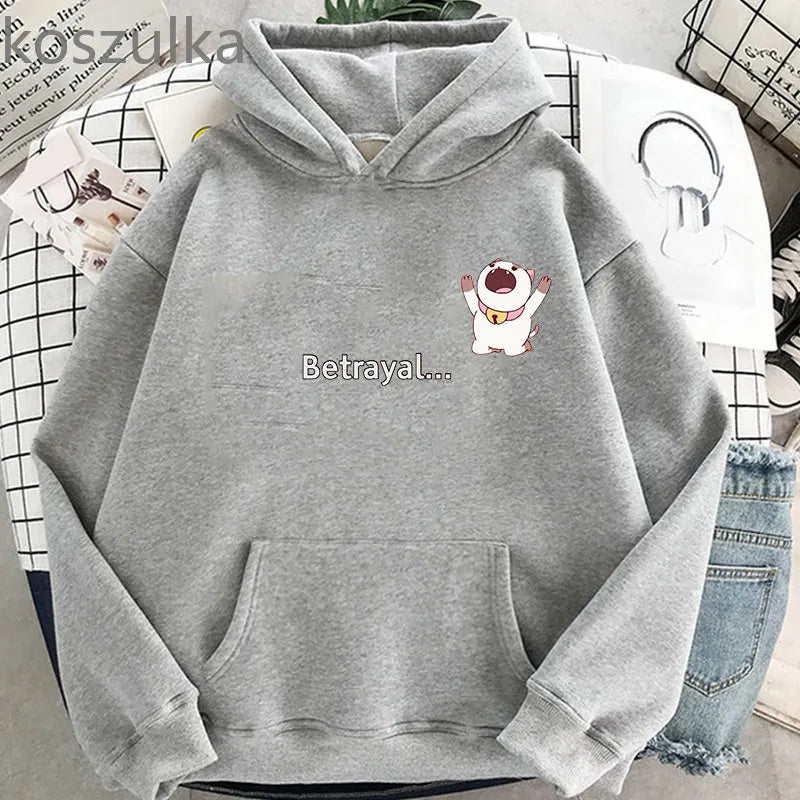 Unique Bee and Puppycat Hoodies with Hilarious Prints - Perfect Unisex Streetwear for Winter and Spring! - Nekoby Unique Bee and Puppycat Hoodies with Hilarious Prints - Perfect Unisex Streetwear for Winter and Spring! 5602||14-24 / S||5-24