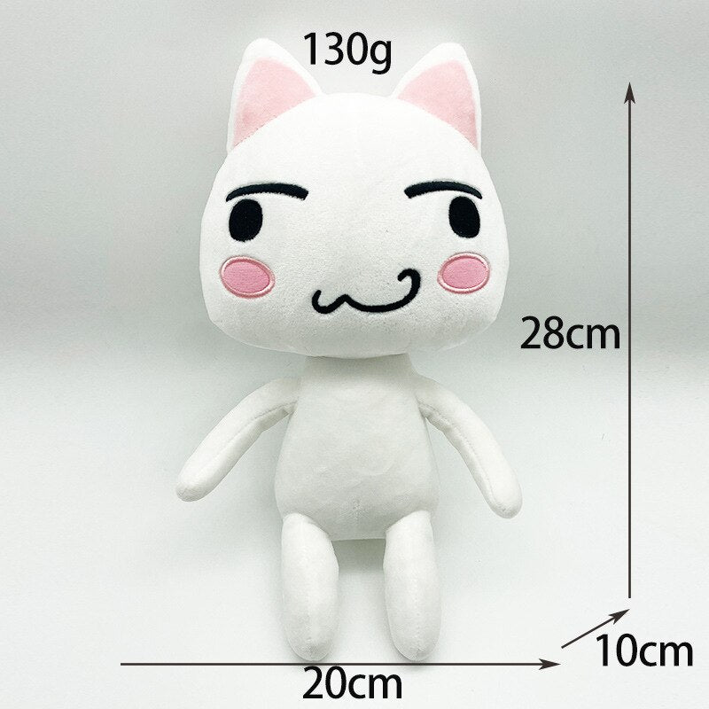 Irresistibly Cute Toro Inoue Plush Toy: Anime Cartoon Cat Doll Ideal for Room Decor and Memorable Gifts - Nekoby Irresistibly Cute Toro Inoue Plush Toy: Anime Cartoon Cat Doll Ideal for Room Decor and Memorable Gifts D||14 / 26cm-30cm||152