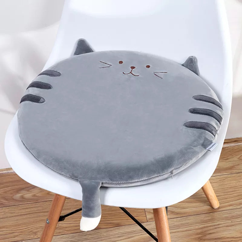 Enhance Your Seating with the Perfect Blend of Comfort and Whimsy - Cartoon Animal Chair Cushion Made of Crystal Velvet and Memory Foam - Nekoby Enhance Your Seating with the Perfect Blend of Comfort and Whimsy - Cartoon Animal Chair Cushion Made of Crystal Velvet and Memory Foam 1||14 / 40x40x4.5cm||183