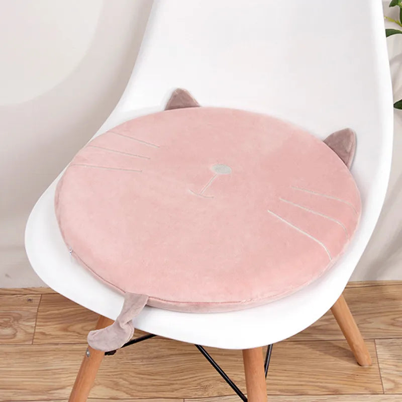 Enhance Your Seating with the Perfect Blend of Comfort and Whimsy - Cartoon Animal Chair Cushion Made of Crystal Velvet and Memory Foam - Nekoby Enhance Your Seating with the Perfect Blend of Comfort and Whimsy - Cartoon Animal Chair Cushion Made of Crystal Velvet and Memory Foam 5||14 / 40x40x4.5cm||183