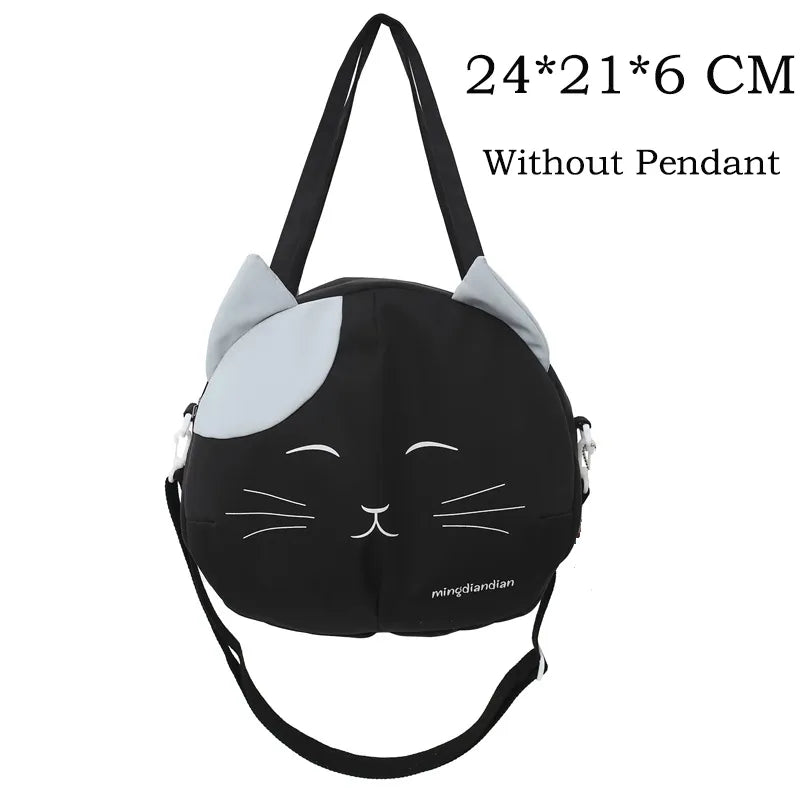 Irresistibly Cute: Kawaii Cat Bag for School or Casual Outings - Nekoby Irresistibly Cute: Kawaii Cat Bag for School or Casual Outings Black Without Cat S||14