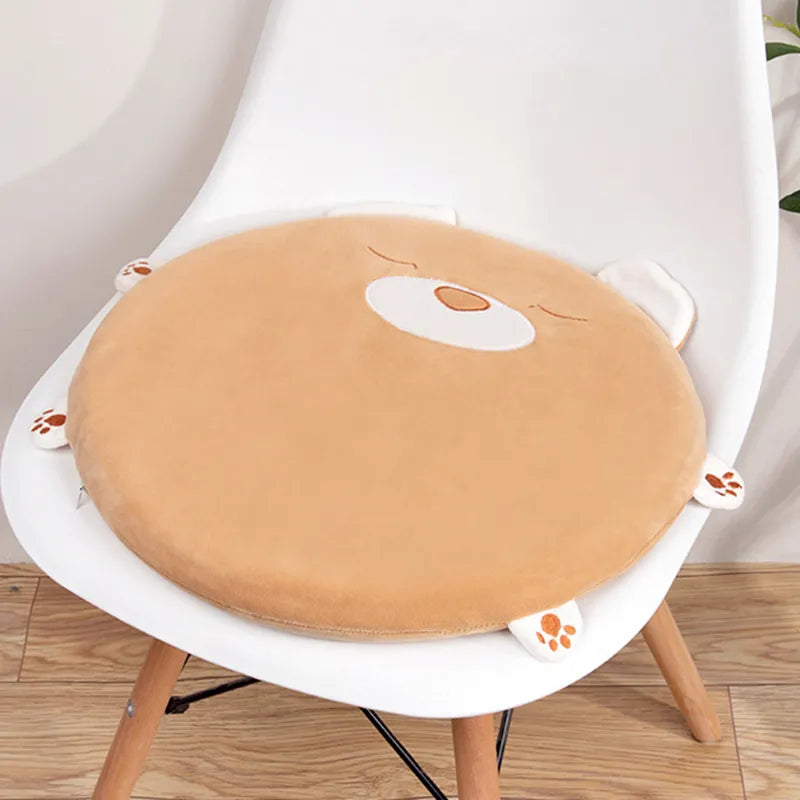 Enhance Your Seating with the Perfect Blend of Comfort and Whimsy - Cartoon Animal Chair Cushion Made of Crystal Velvet and Memory Foam - Nekoby Enhance Your Seating with the Perfect Blend of Comfort and Whimsy - Cartoon Animal Chair Cushion Made of Crystal Velvet and Memory Foam 8||14 / 40x40x4.5cm||183