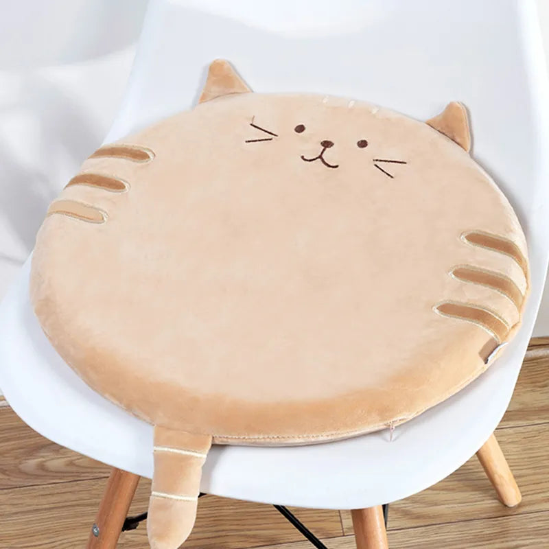 Enhance Your Seating with the Perfect Blend of Comfort and Whimsy - Cartoon Animal Chair Cushion Made of Crystal Velvet and Memory Foam - Nekoby Enhance Your Seating with the Perfect Blend of Comfort and Whimsy - Cartoon Animal Chair Cushion Made of Crystal Velvet and Memory Foam 2||14 / 40x40x4.5cm||183