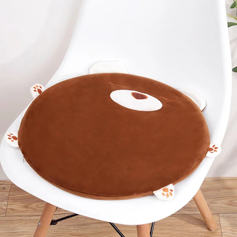 Enhance Your Seating with the Perfect Blend of Comfort and Whimsy - Cartoon Animal Chair Cushion Made of Crystal Velvet and Memory Foam - Nekoby Enhance Your Seating with the Perfect Blend of Comfort and Whimsy - Cartoon Animal Chair Cushion Made of Crystal Velvet and Memory Foam 7||14 / 40x40x4.5cm||183