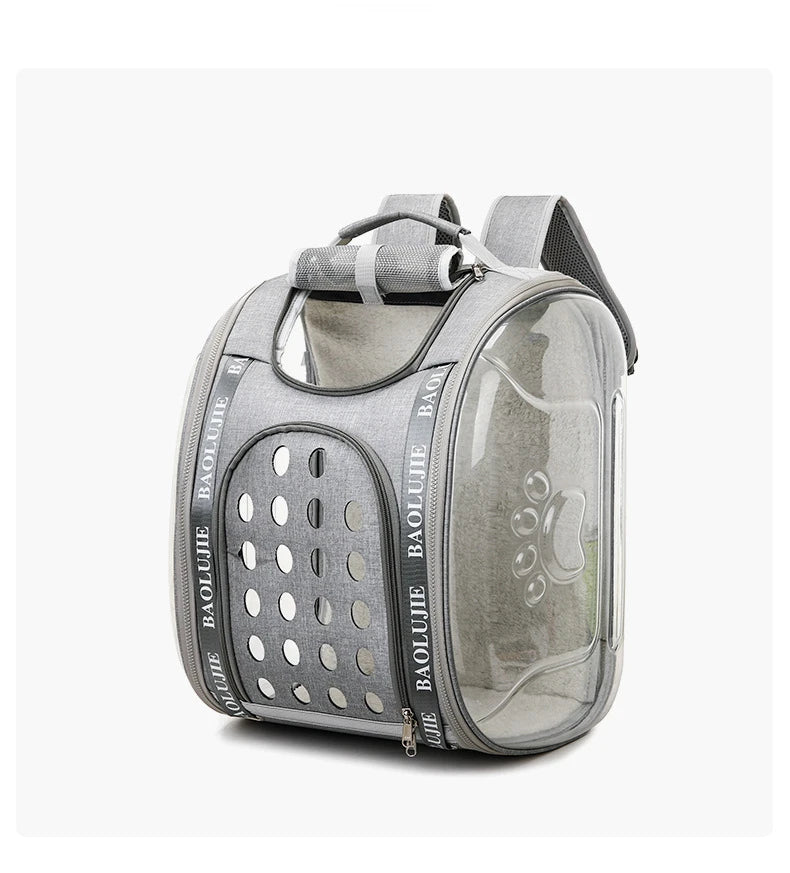Travel in Style and Comfort with Our Innovative Cat Carrier Backpack - Perfect for Air Travel with Your Feline Friend! - Nekoby Travel in Style and Comfort with Our Innovative Cat Carrier Backpack - Perfect for Air Travel with Your Feline Friend! grey||14