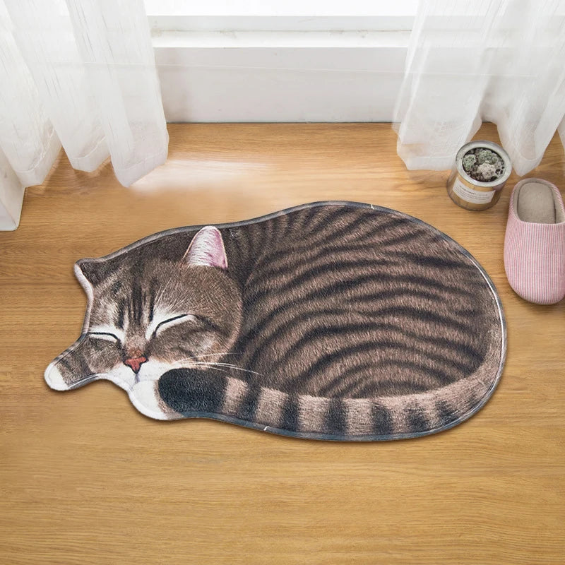 Adorable Cartoon Cat Bedroom Carpet – Bring a Touch of Whimsy and Comfort to Your Floors - Nekoby Adorable Cartoon Cat Bedroom Carpet – Bring a Touch of Whimsy and Comfort to Your Floors