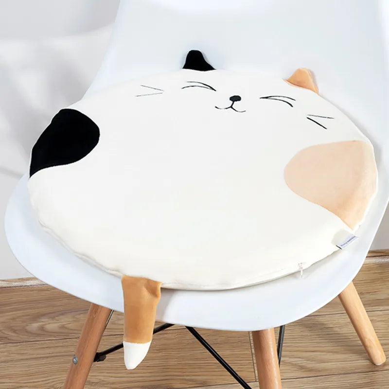 Enhance Your Seating with the Perfect Blend of Comfort and Whimsy - Cartoon Animal Chair Cushion Made of Crystal Velvet and Memory Foam - Nekoby Enhance Your Seating with the Perfect Blend of Comfort and Whimsy - Cartoon Animal Chair Cushion Made of Crystal Velvet and Memory Foam 3||14 / 40x40x4.5cm||183