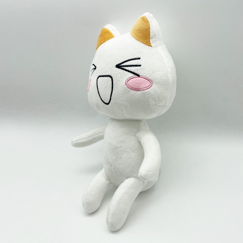 Irresistibly Cute Toro Inoue Plush Toy: Anime Cartoon Cat Doll Ideal for Room Decor and Memorable Gifts - Nekoby Irresistibly Cute Toro Inoue Plush Toy: Anime Cartoon Cat Doll Ideal for Room Decor and Memorable Gifts