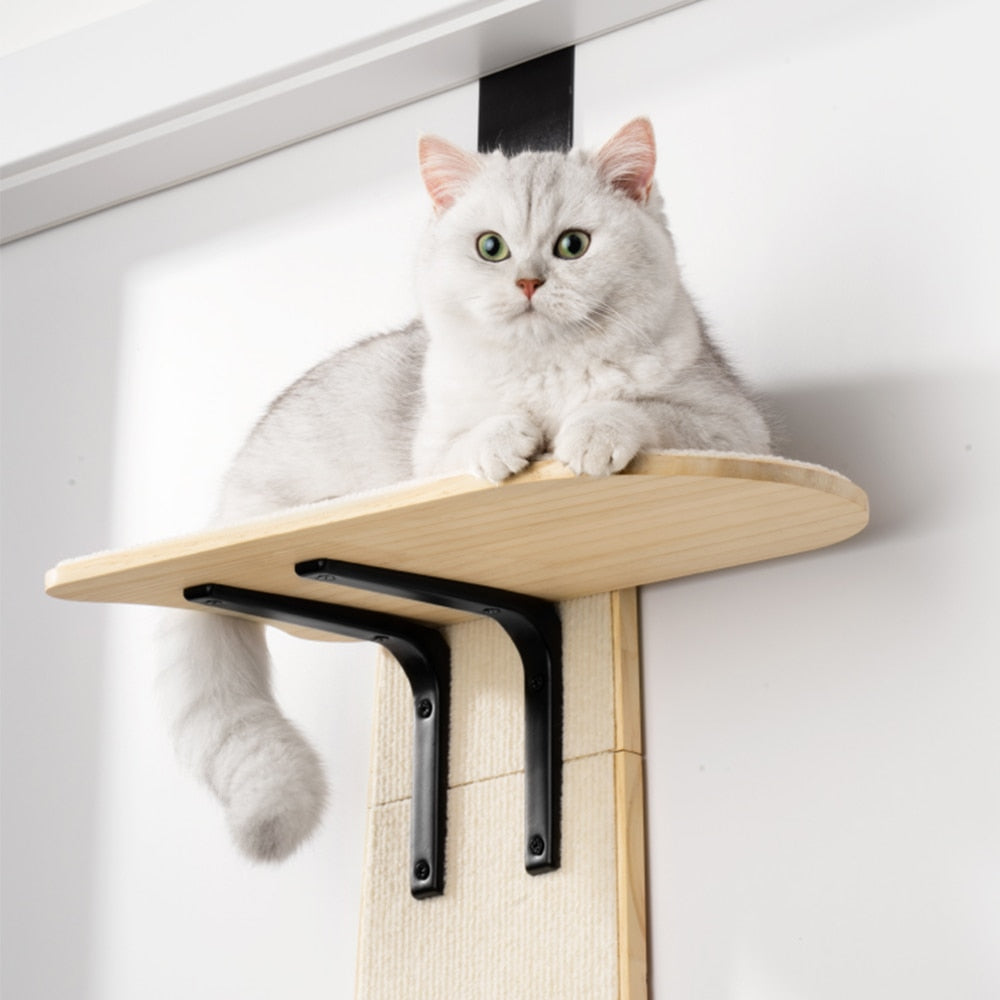 Elevate Your Cat's Environment with a State-of-the-Art Indoor Climbing Wall - Unleash Endless Entertainment and Activity