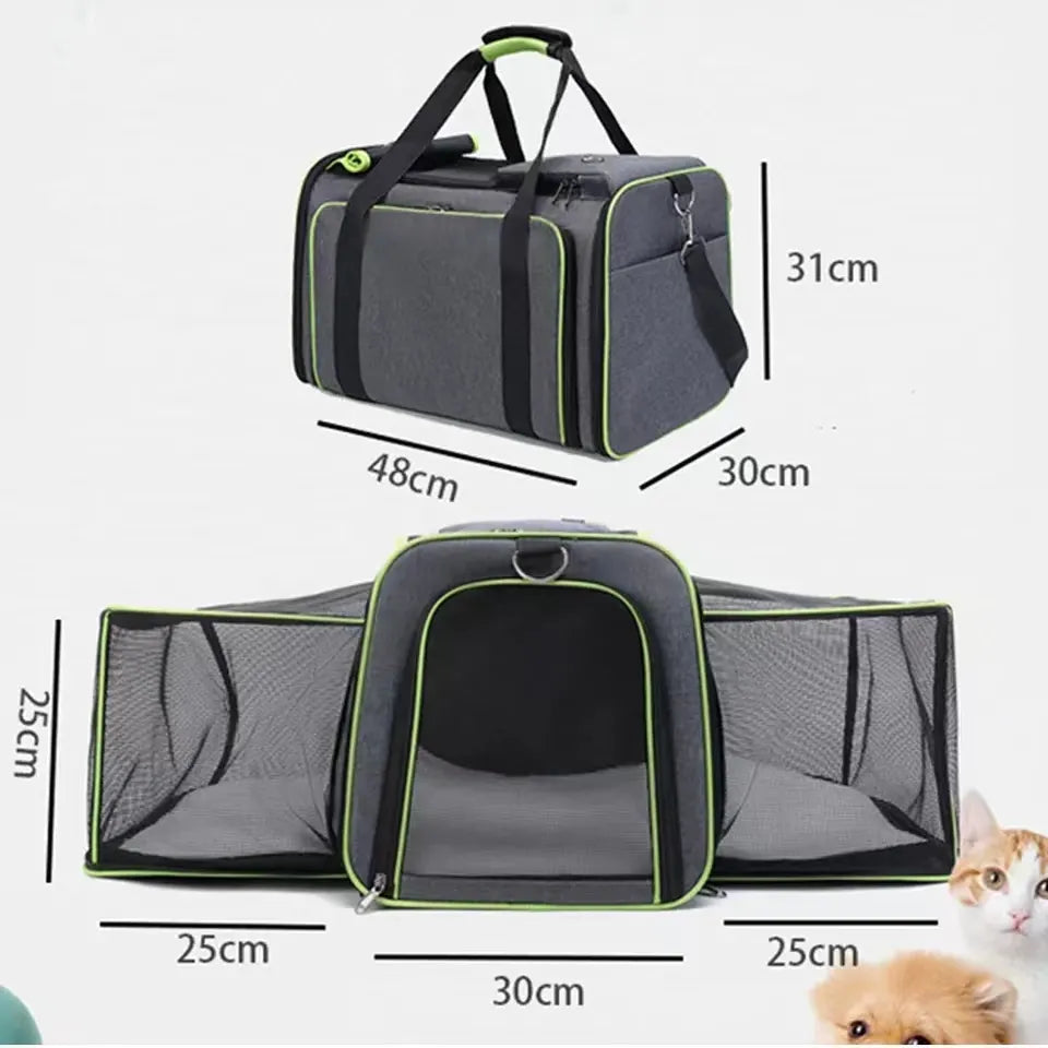 Premium Quality, Large Capacity Cat Travel Bag proudly approved by Airlines for Ultimate Peace of Mind - Nekoby Premium Quality, Large Capacity Cat Travel Bag proudly approved by Airlines for Ultimate Peace of Mind