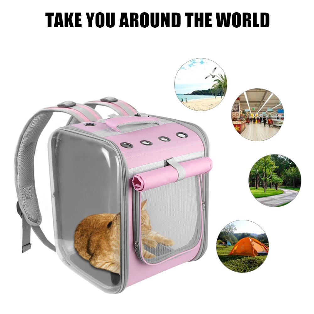 Innovative and Stylish Pet Carrier Backpack for Small Dogs and Cats - Experience the Perfect Blend of Comfort and Convenience on Your Outdoor Adventures - Nekoby Innovative and Stylish Pet Carrier Backpack for Small Dogs and Cats - Experience the Perfect Blend of Comfort and Convenience on Your Outdoor Adventures