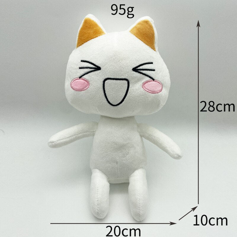 Irresistibly Cute Toro Inoue Plush Toy: Anime Cartoon Cat Doll Ideal for Room Decor and Memorable Gifts - Nekoby Irresistibly Cute Toro Inoue Plush Toy: Anime Cartoon Cat Doll Ideal for Room Decor and Memorable Gifts B||14 / 26cm-30cm||152
