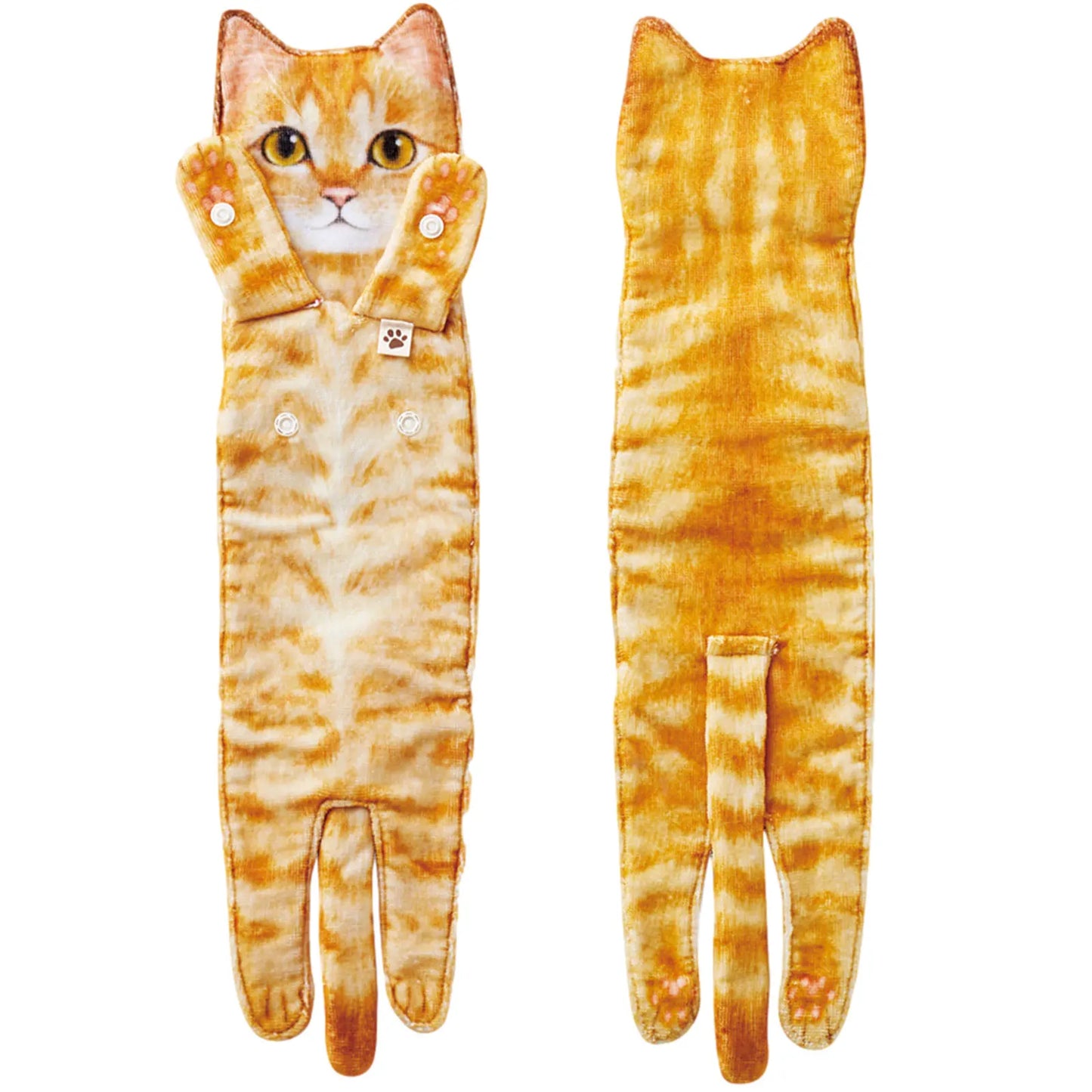 Creative and Humorous Cat-Themed Hand Towels: Soft, Absorbent, and Perfect for Your Kitchen or Bathroom - Nekoby Creative and Humorous Cat-Themed Hand Towels: Soft, Absorbent, and Perfect for Your Kitchen or Bathroom orange cat||14 / CHINA||200007763