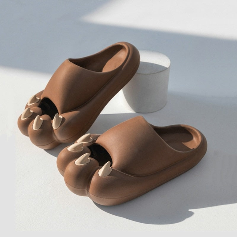 Comfortable and Stylish Cute Cat Paw Slippers: Perfect for Lounging at Home or Relaxing at the Beach - Nekoby Comfortable and Stylish Cute Cat Paw Slippers: Perfect for Lounging at Home or Relaxing at the Beach