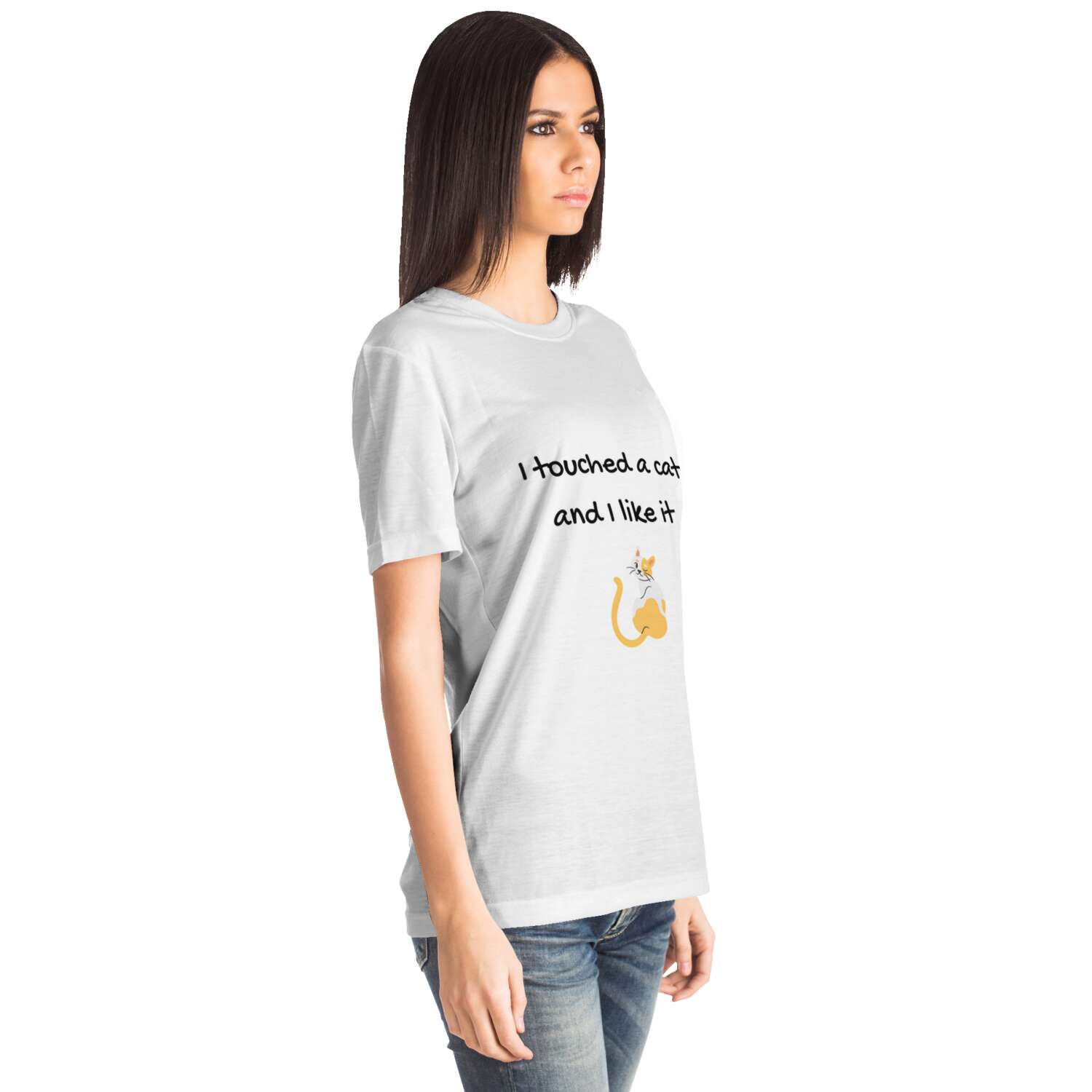 I touch a cat and I like it - T-shirt - Nekoby I touch a cat and I like it - T-shirt