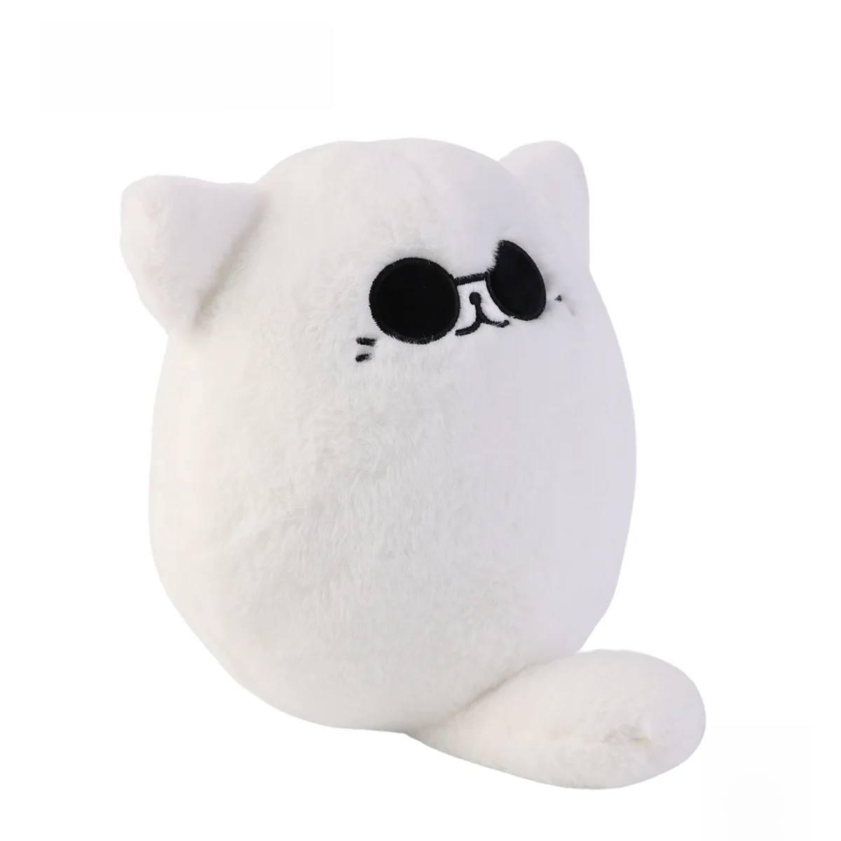 Soft Gojo Cat Plush Pillow 32cm Anime Sunglasses White Stuffed Animals Dolls Home Decor Kids - Nekoby Soft Gojo Cat Plush Pillow 32cm Anime Sunglasses White Stuffed Animals Dolls Home Decor Kids