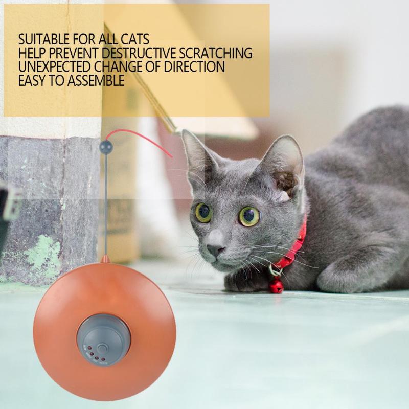 Cat's Meow- Motorized Wand Cat Toy, 3 Speed Settings, - Nekoby Cat's Meow- Motorized Wand Cat Toy, 3 Speed Settings