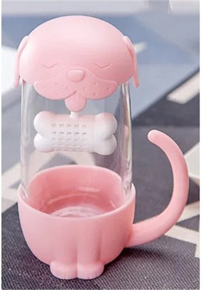 Cute Cat Tea mug Ceramic with Infuser