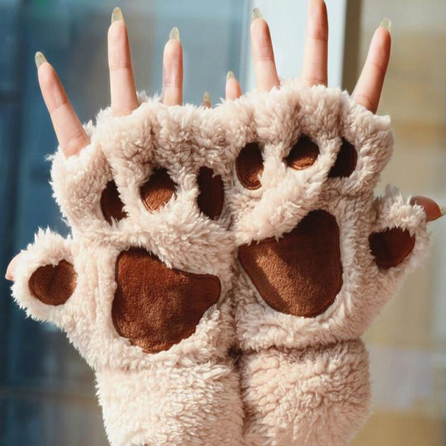 Cartoon Cat Claw Paw Gloves Lovely - Nekoby Cartoon Cat Claw Paw Gloves Lovely Begin