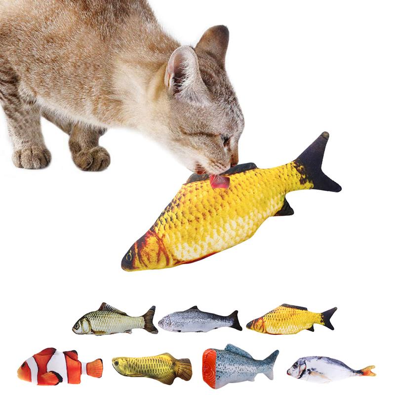 Interactive3D Fish Toy - Nekoby Interactive3D Fish Toy