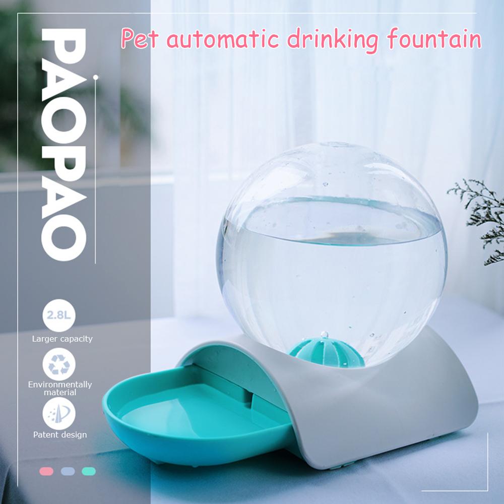 Cat Bubble Automatic Water Feeder Fountain 2.8L - Nekoby Cat Bubble Automatic Water Feeder Fountain 2.8L